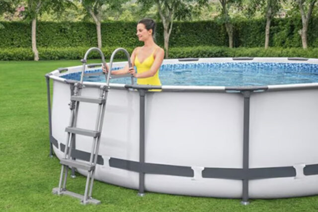 Bestway bazen sa čeličnim ramom 457x107cm