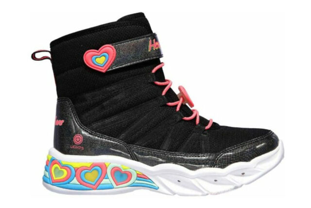 Skechers Dečje čizme za devojčice Sweetheart Lights BKHP