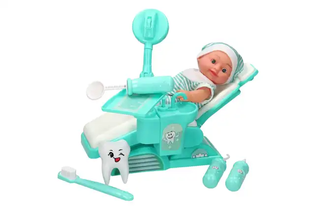 Lutke - John toy Stomatolog set sa lutkom i stolicom 27629