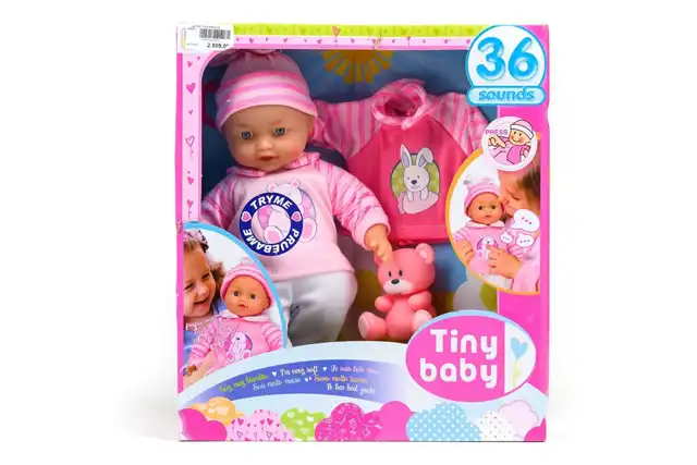 Lutke - Loko toys Lutka beba sa funkcijama sa odećom 30cm